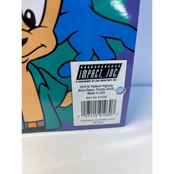 Vintage (1995) Earthworm Jim School Folder (RARE)‎ - Picture 3 of 7